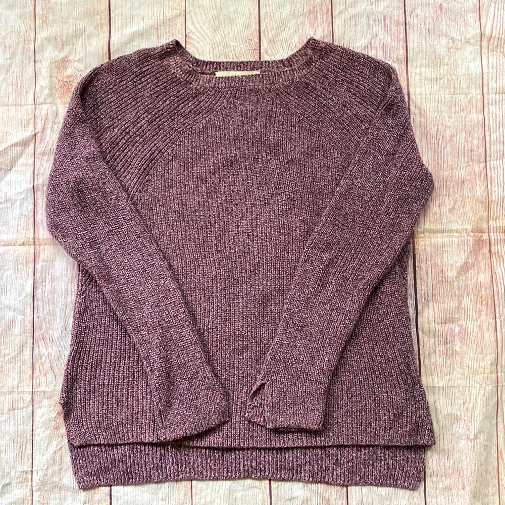 LOFT Slit Sleeve Sweater